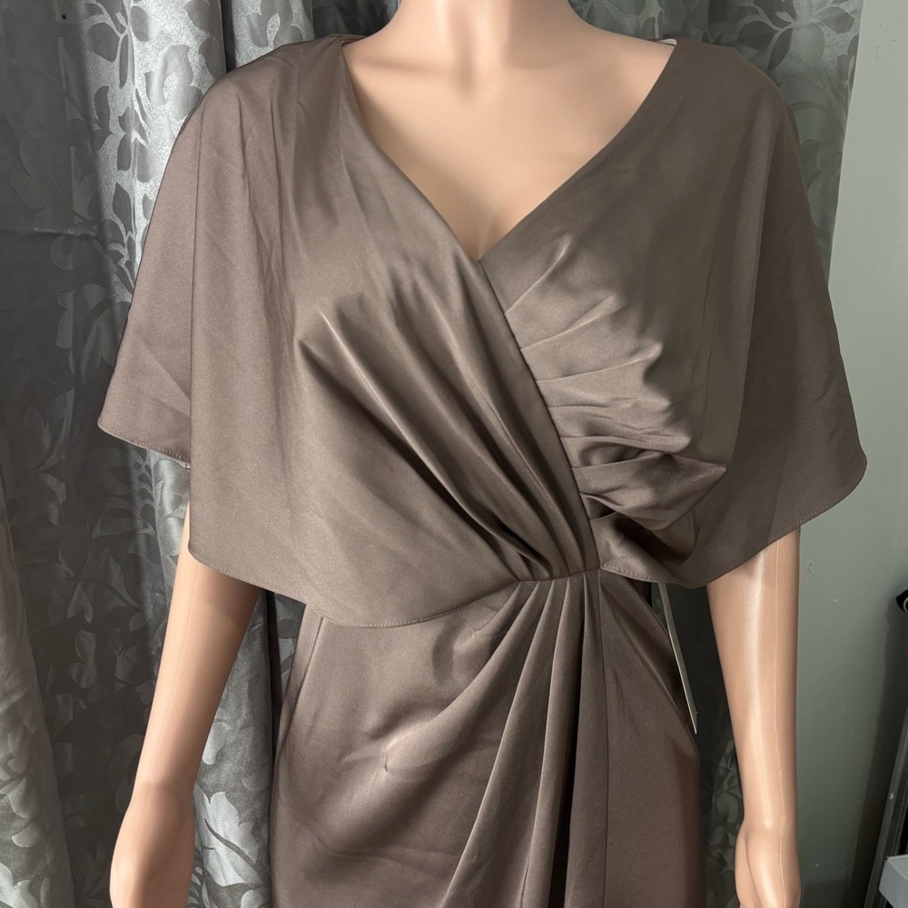 NWT KAY UNGER NEW YORK Women’s Luna Draped Maxi Dress - Picture 12 of 16